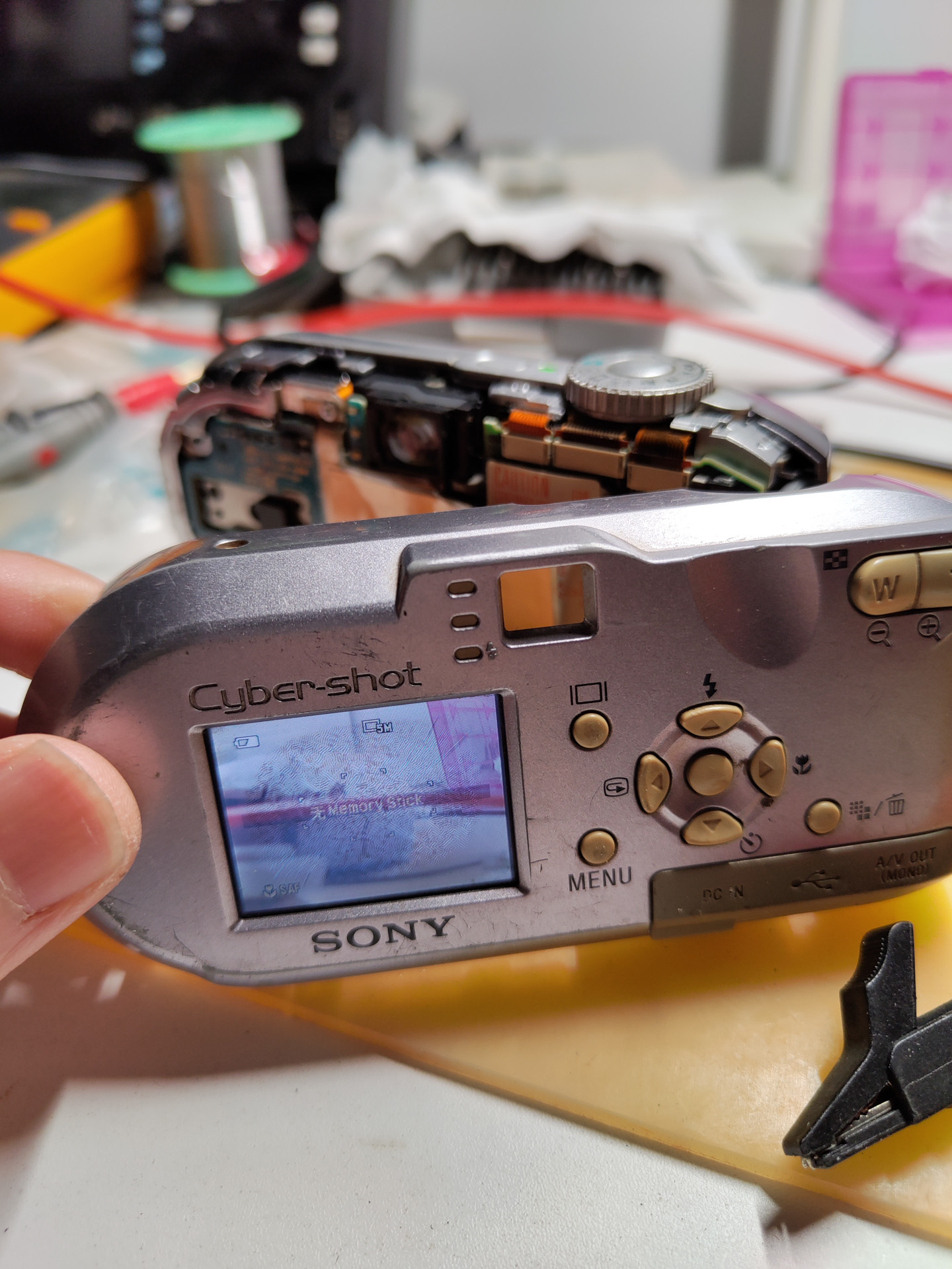 Repair SONY DSC-P93